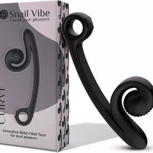 🔥🔥Vibrator G Spot🔥🔥Black 🔥🔥Discreet Packaging 🔥🔥Snail Vibe 🔥🔥New Box